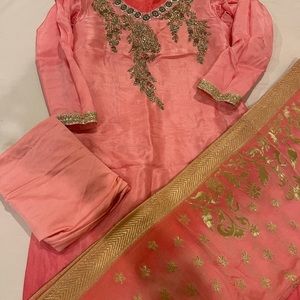 Indian party wear  dress #suit with pajami